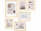 Giftdecor Fotorámečky na nástěnnou malbu, 7 rámečků různý...