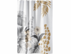vidaXL Sprchový závěs s květinovým vzorem KELLY 180 x 200 cm