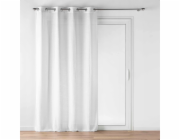 Douceur d`Interieur Interiérový design Bílá záclona s očky a efektem lnu, LUOLINE, 140 x 240 cm