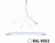 Paulmann Flexibilní konektor URail systém Flex II max.1000W 230V bílá RAL9003 / plast