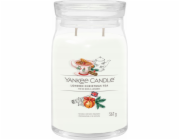 Yankee Candle Vánoční čajová svíčka Yankee Candle Signature London velká 567 g