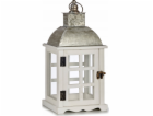 Giftdecor Dárková dekorace Dřevěná lucerna MIRO, 39 cm