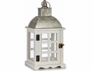 Giftdecor Dárková dekorace Dřevěná lucerna MIRO, 39 cm