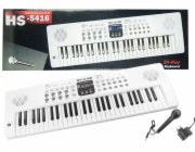 LeanToys Elektrické piano s USB mikrofonem