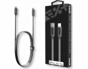 NEXT ONE Kabel USB-C - Lightning 1,2 m šedý (NEX-CO-CL-4)