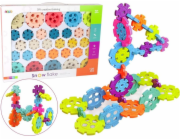 LeanToys Stavební kostky Snowflake 120 dílků LEAN Toys