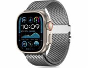 Tech-Protect TECH-PROTECT MILANO APPLE WATCH 6 / 7 / 8 / 9 / 10 / SE / ULTRA 1 / 2 (44 / 45 / 46 / 49 MM) STŘÍBRNÁ