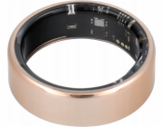 OEM Smart Ring R11M - ocelový chytrý prsten s nabíjecí stanicí velikost 8 (18,1 mm) zlatý