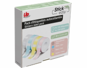 Inne Další etikety UPrint 14mmx40mm, 180 etiket, UP21 4x180 PASTEL