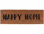 Present Time Kokosová rohožka HAPPY HOME, 75 x 26 x 2 cm