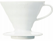 Hario Hario Keramický odkapávač V60-02 bílý