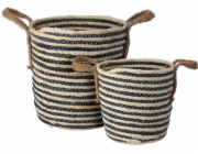 Home Styling Collection Úložné koše s rukojeťmi z kolekce Home Styling, 2 kusy