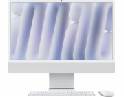 Apple iMac 24 palců: M4 10/10, 16 GB, 256GB SSD – stříbrný