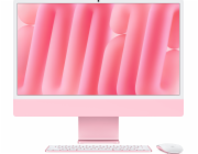 Apple iMac 24 palců: M4 8/8, 16 GB, 256GB SSD - růžový