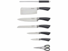Elitehoff Kuchyňské nože v bloku Elitehoff E 6262 ocel + ...