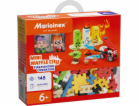 Marioinex mini kostky Waffle - Akce hasičů 148 dílků