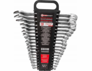 Forcekraft Otevřené klíče 18dílná sada (8-19, 21, 22, 24, 27, 30, 32 mm) v plastovém držáku