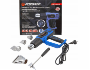 Forsage Elektrická horkovzdušná pistole s tryskami (230 V, 50/60 Hz, 2000 W, 60/350/600 stupňů, 50/300/500 l/min)