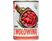 TufTuf TUF TUF Krmivo pro hovězí maso - Mokré krmivo pro psy - 400 g