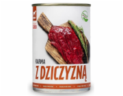 TufTuf TUF TUF Srnčí krmivo - Mokré krmivo pro psy - 400 g