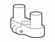 Ergotron LX Pro - Montagekomponente (Manschette) - Side-by-Side - Dual-Conversion-Kit - Hliník, Stahl - Schwarz - Stabmontage - kožešina P/N: 45-683-290, 45-685-292, 45-690-292, 445-695-295-695