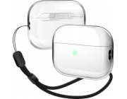 Elago Elago AirPods Pro 2 Nylon Strap TPU Shell Case - pouzdro s poutkem pro AirPods Pro 2 průhledné - Záruka bezpečnosti. Jednoduché splátky. Doprava zdarma od 170 PLN.