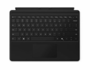 Microsoft Surface Pro Keyboard - Klávesnice - s trackpad, akcelerometr - podsvícená - černá