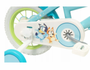 TOIMSA Bluey 12“ Dětské kolo Modrá a limetkově zelená barva