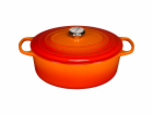 Le Creuset Signature Casserole oval 31 cm volcanic