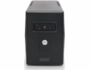 Digitus UPS Line-Ineractive LED BASIC, 600VA/360W, 1x12V/7Ah, AVR, 2x Schuko CEE 7/3