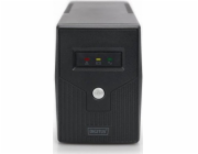 Digitus UPS Line-Ineractive LED BASIC, 600VA/360W, 1x12V/7Ah, AVR, 2x Schuko CEE 7/3