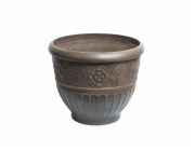 Květináč Domoletti OB81-B, spw, O 56 cm, hnědý