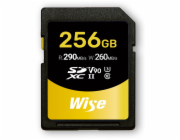 Wise SDXC UHS-II V90       256GB R:290MBs / W:260MBs   WI-SD-N256
