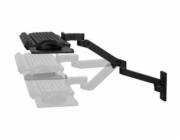 Ergotron LX Pro - Montáž otočného ramene pro klávesnici / myš - nastavitelný - montáž na stěnu - černá
