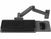 Ergotron LX Pro - Montáž otočného ramene pro klávesnici / myš - nastavitelný - montáž na stěnu - tmavě šedá