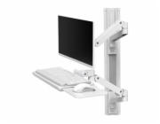 Ergotron LX Pro - Montážní sada (2 ramena, 2 rozšíření, zásuvka pro klávesnici, vysouvací podložka pod myš, držák na myš, 2 základny pro montáž na stěnu, nástěnná trasa 34", svorka na zeď, 2 cable cha