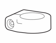 Ergotron LX Pro - Upevnovací komponent (objímka) - hliník, ocel - cerná - montáž na sloupy