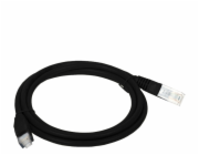 Alantec KKU5CZA1 síťový kabel Černá 1 m Cat5e U/UTP (UTP)