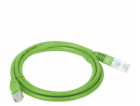 Alantec KKU5ZIE0.5 síťový kabel Zelená 0,5 m Cat5e U/UTP ...