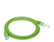 Alantec KKU5ZIE0.5 síťový kabel Zelená 0,5 m Cat5e U/UTP (UTP)