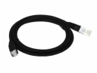 A-LAN KKU5CZA0.5 síťový kabel Černá 0,5 m Cat5e U/UTP (UTP)