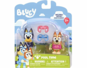 Tm Toys Bluey Blue Figure - Sada 2 figurek štěňat Pool Fun Puppies BLU13039