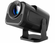 HELMER chytrý přenosný projektor SP 600 FULL HD (1920 x 1080px)/ HDMI/ USB/ Bluetooth/ Wi-Fi/ Repro/ Android 11/ černý