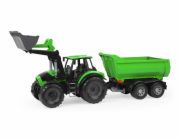 Lena WORXX Traktor Deutz-Fahr s přívěsem