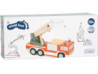 small foot Hasičský vůz s otočným žebříkem