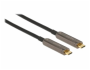 Delock - USB kabel - 24 pin USB-C (M) do 24 pin USB-C (M) - USB 3.2 Gen 1 / DisplayPort 1.2 - 10 m - Active Optical Cable (AOC), podpora 4K60 Hz (3840 x 2160) - černá