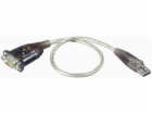 Aten Kabel USB-A na RS-232 0,4 m, průhledný (UC232A)