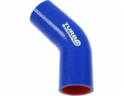 TurboWorks Koleno 45 stupňů TurboWorks Pro modré 76 mm