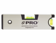 PRO Kapesní eloxovaná vodováha s magnetem 17 cm (100-A6-017)