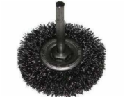NoName 100mm kotoučový kartáč z nerezové oceli, stopka 6